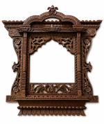 aakhi jhyal dark walnut brown
