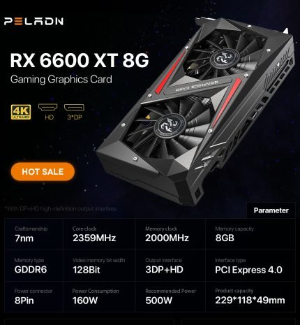 Peladn AMD Radeon RX 6600 XT - additional image