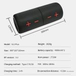 2-in-1 Portable Split 40W Wireless Bluetooth Speaker - additional image